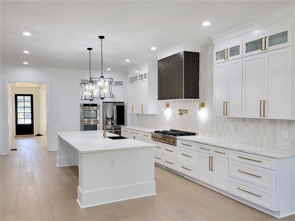 Kitchen of the Brookhaven new construction home