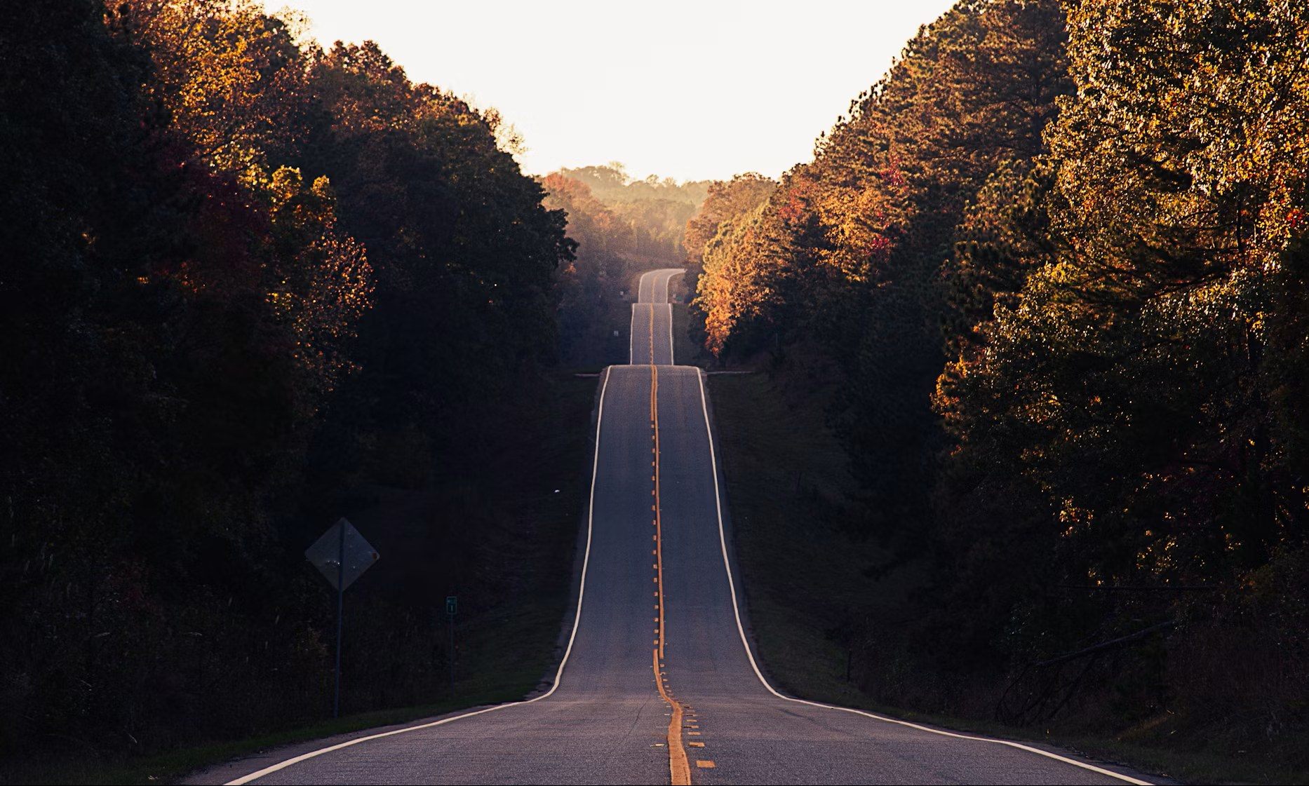 The test is whether the company runs while you are on this road